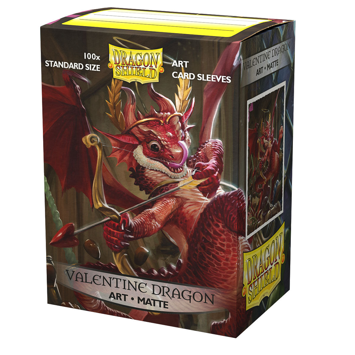 Dragon Shield Art Matte Sleeves - Valentine Dragon