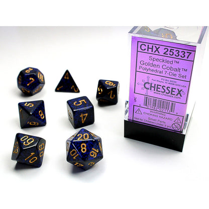 Chessex Polyhedral 7-Die Set - Speckled