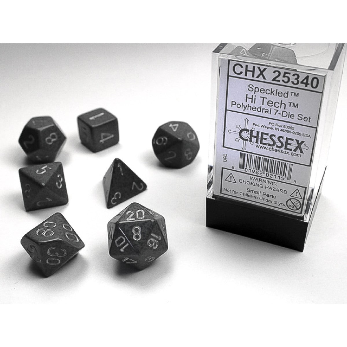 Chessex Polyhedral 7-Die Set - Speckled