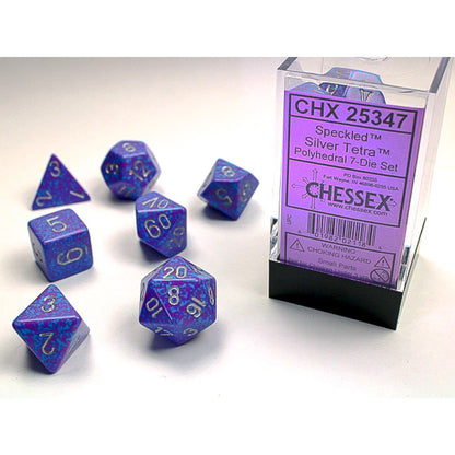 Chessex Polyhedral 7-Die Set - Speckled