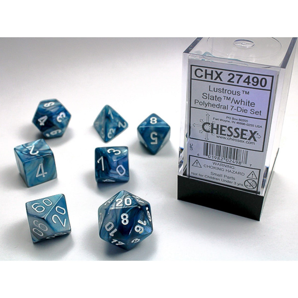 Chessex Polyhedral 7-Die Set - Lustrous