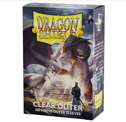 Dragon Shield Outer Sleeves - Clear Matte (100)