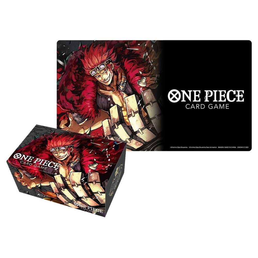 One Piece Card Game: Playmat & Box - Eustass Kid