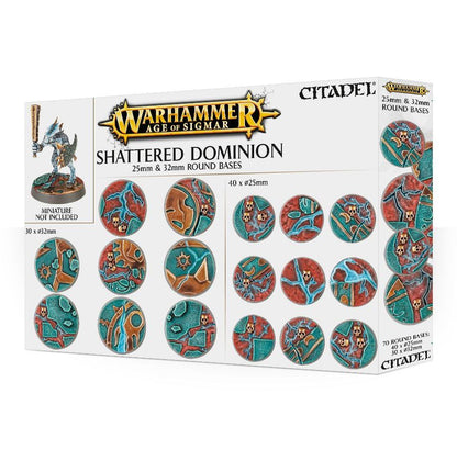 Shattered Dominion 25mm & 32mm Round Bases - Age of Sigmar