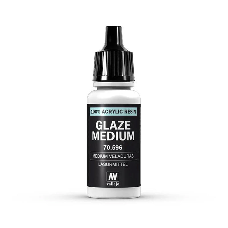 Vallejo Auxiliaries: Glaze Medium 70.596 (17ml)