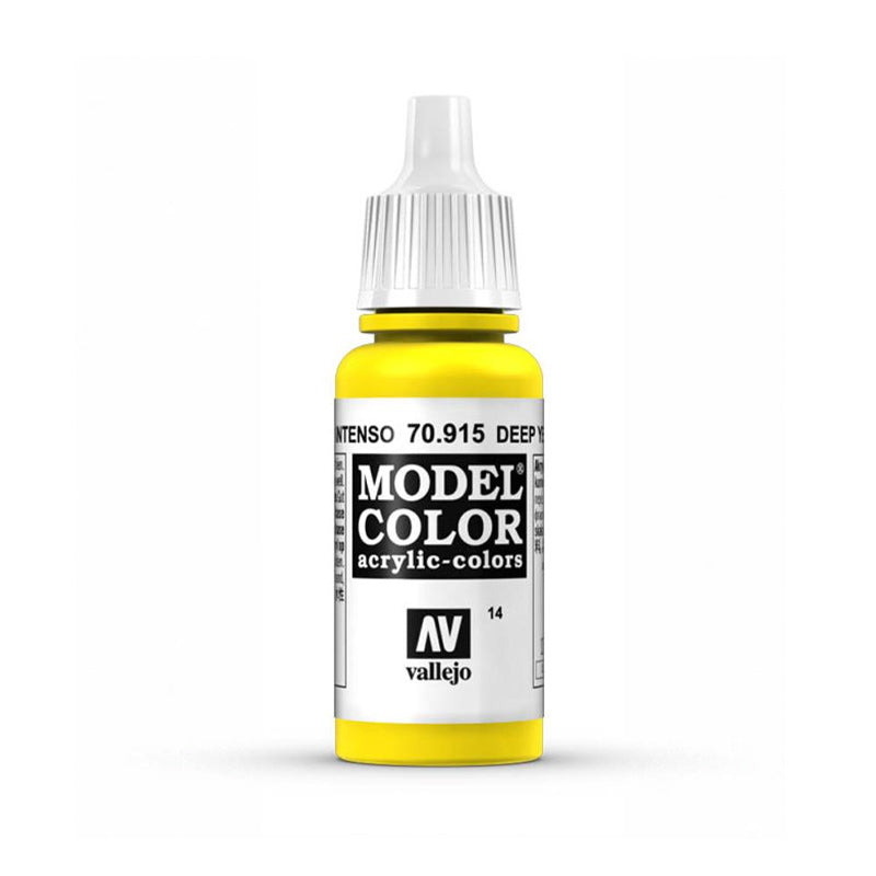 Vallejo Model Color: Deep Yellow 70.915 (17ml)