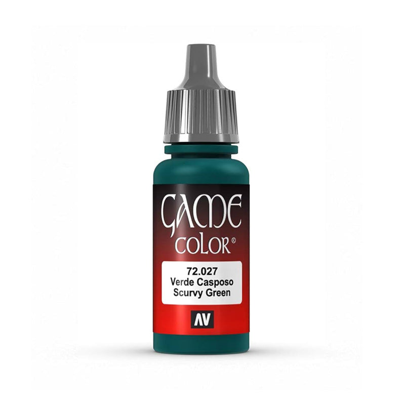 Vallejo Game Color: Scurvy Green 72.027 (17ml)