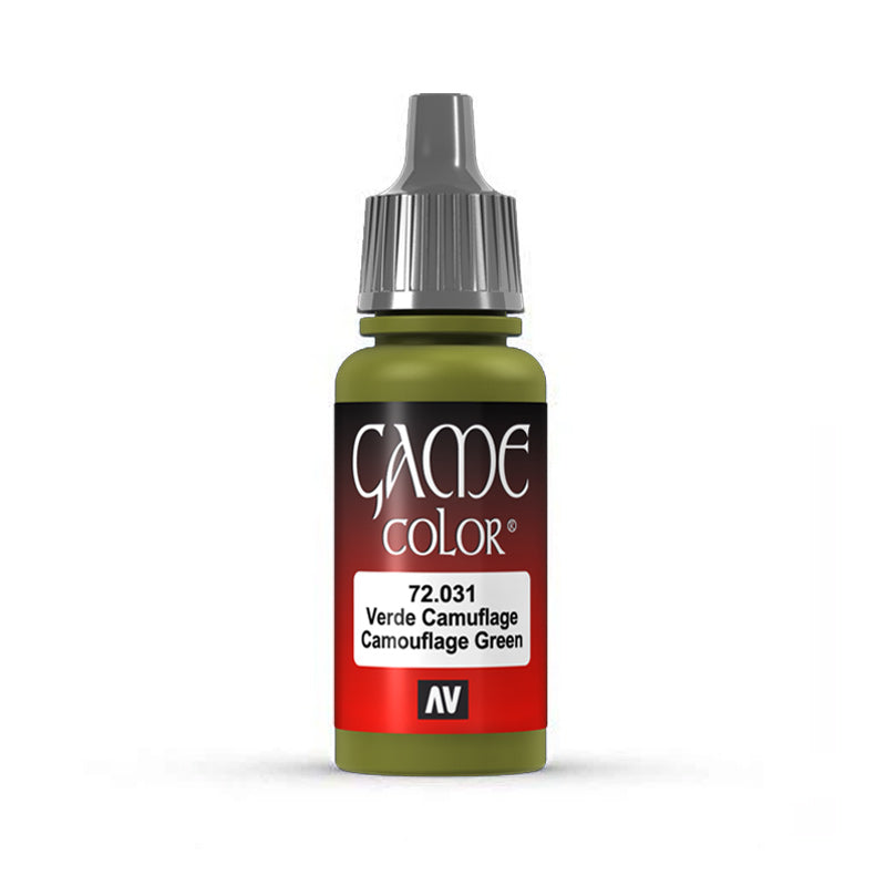 Vallejo Game Color: Camouflage Green 72.031 (17ml)