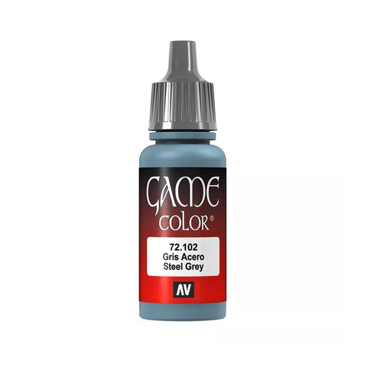 Vallejo Game Color: Steel Grey 72.102 (17ml)