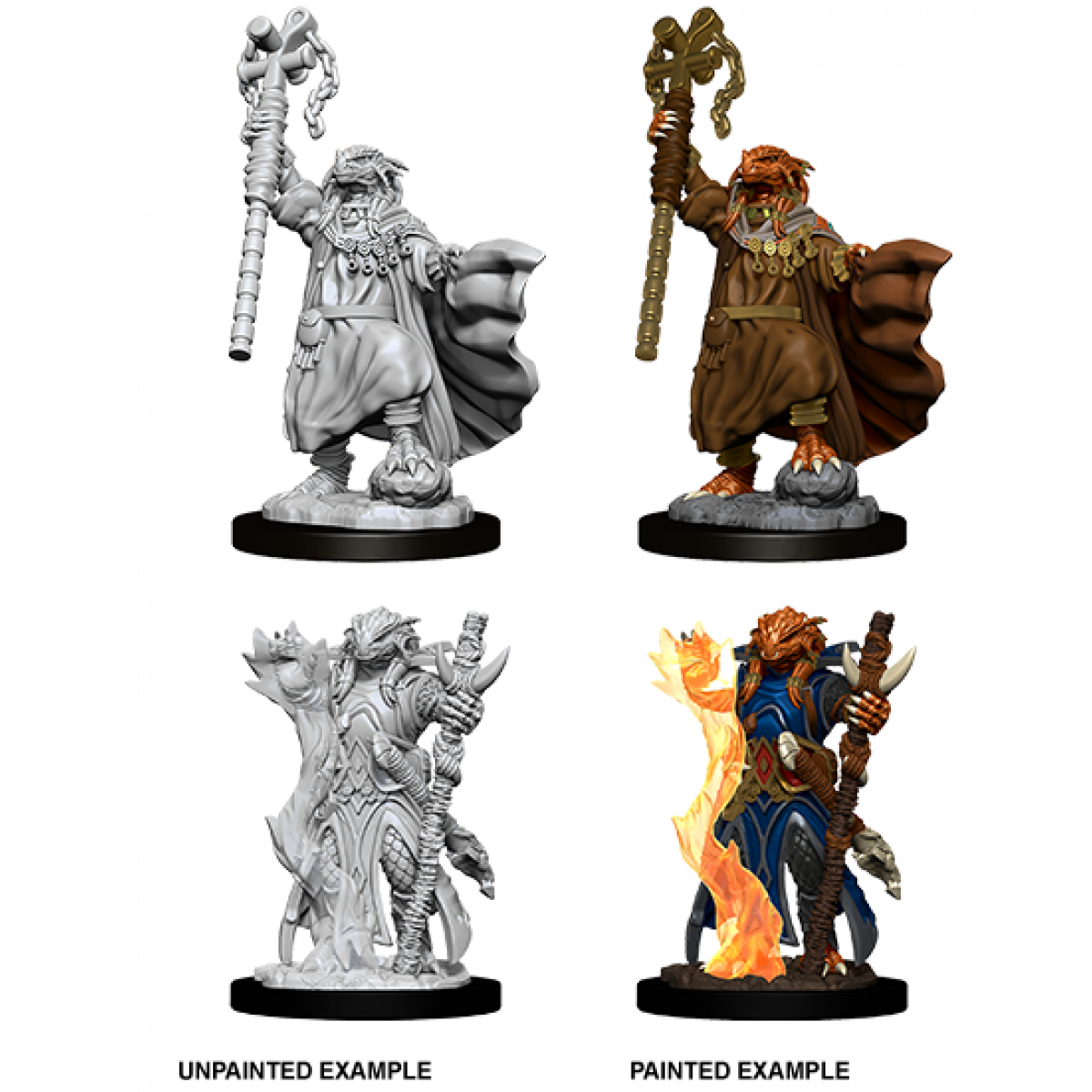 D&D Nolzurs Marvelous Unpainted Miniatures: Dragonborn Sorcerer Female - Dungeons & Dragons