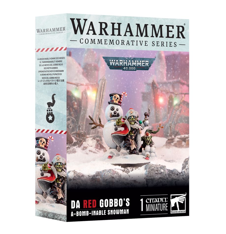 Da Red Gobbo's A-bomb-inable Snowman - Warhammer Commemorative Series