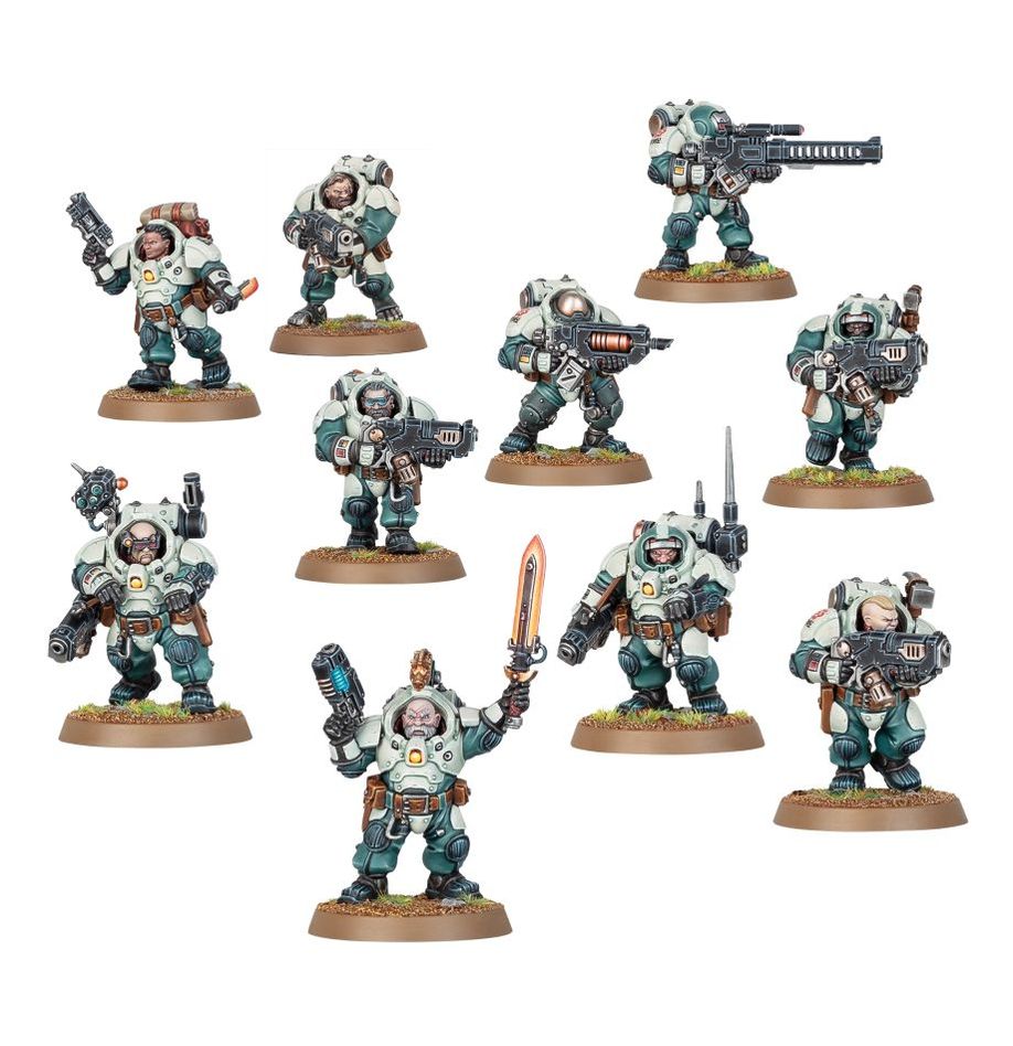 Votann Hearthkyn Warriors - Warhammer 40,000