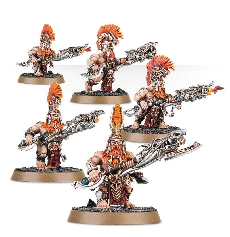 Fyreslayers Hearthguard - Warhammer Age of Sigmar