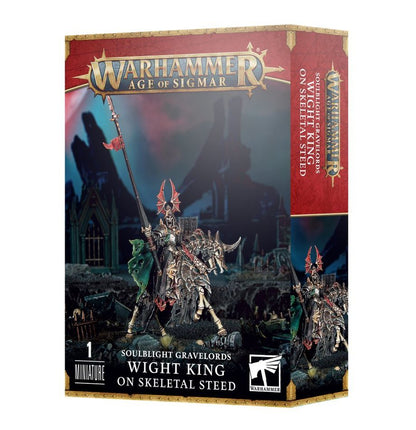 Soulblight Gravelords: Wight King on Steed - Warhammer Age of Sigmar