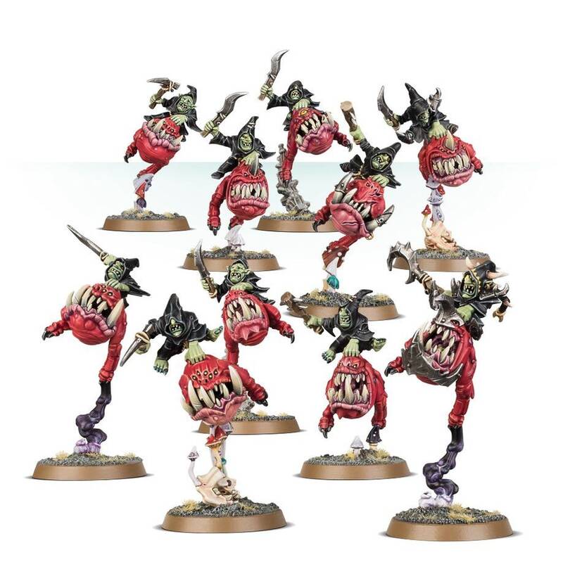 Gloomspite Gitz Squig Hoppers - Warhammer Age of Sigmar