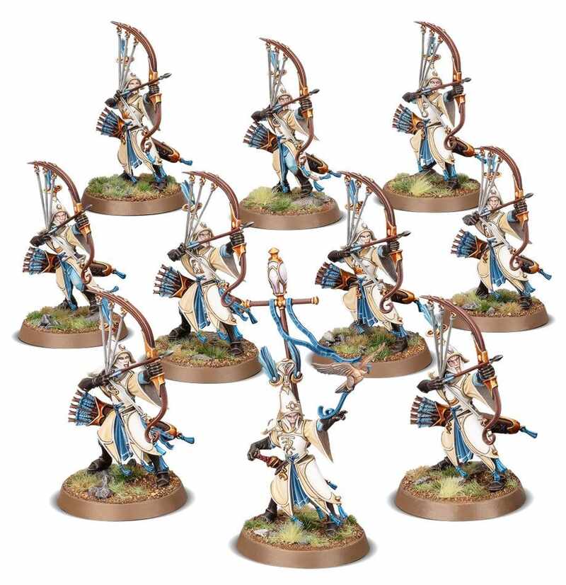 Lumineth Realm-Lords Vanari Auralan Sentinels - Warhammer Age of Sigmar