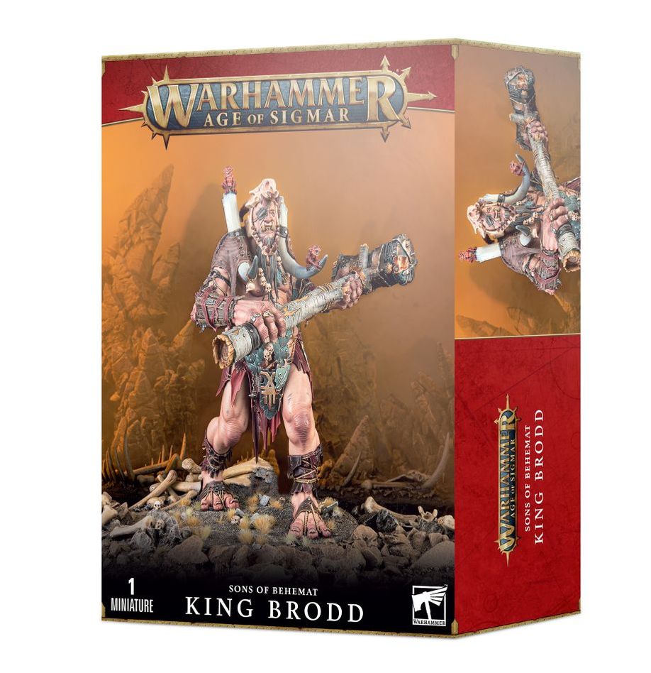 Sons of Behemat King Brodd - Warhammer Age of Sigmar