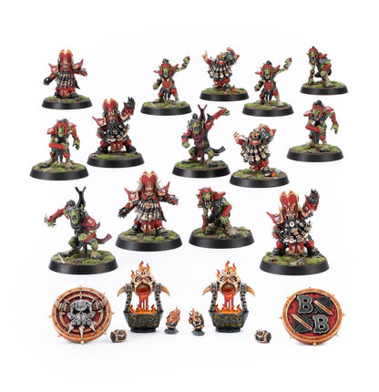 Blood Bowl: Chaos Dwarf Team - The Zharr-nagrund Ziggurats