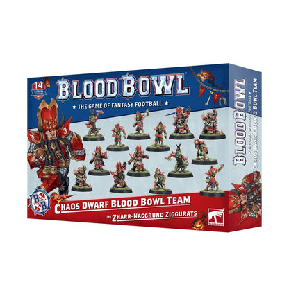 Blood Bowl: Chaos Dwarf Team - The Zharr-nagrund Ziggurats