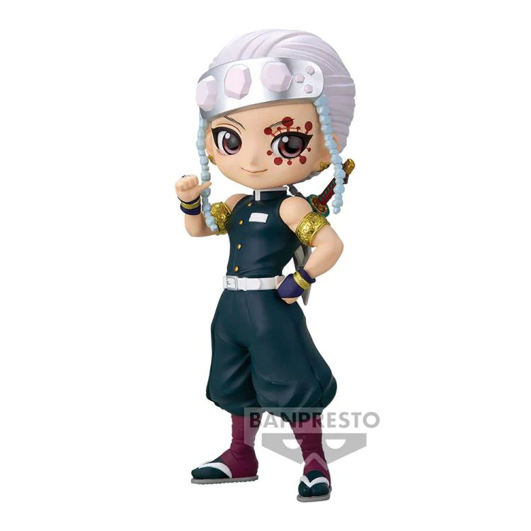 Demon Slayer: Kimetsu No Yaiba Q Posket - Tengen Uzui Ver. A - Anime Figure