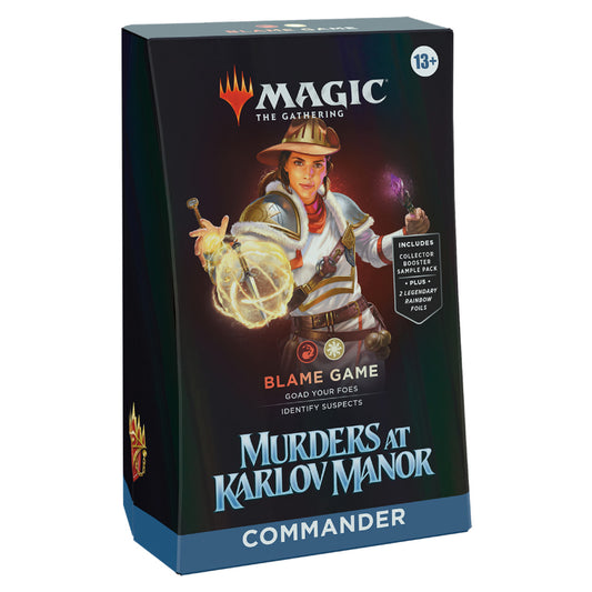 Murders at Karlov Manor Commander Deck: Blame Game - Magic The Gathering