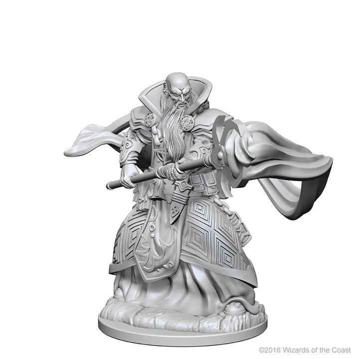 D&D Nolzurs Marvelous Unpainted Miniatures: Human Wizard Male - Dungeons & Dragons