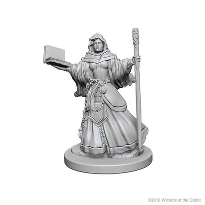 D&D Nolzurs Marvelous Unpainted Miniatures: Human Wizard Female - Dungeons & Dragons