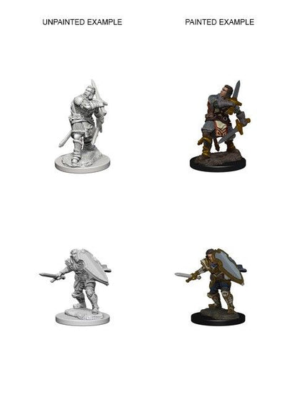 D&D Nolzurs Marvelous Unpainted Miniatures: Human Paladin Male - Dungeons & Dragons