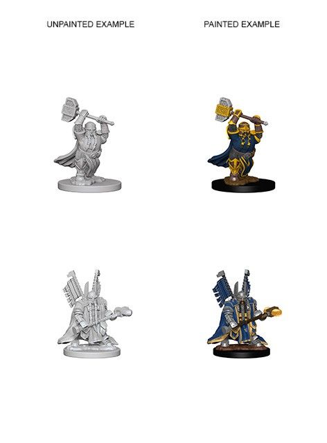 D&D Nolzurs Marvelous Unpainted Miniatures: Dwarf Paladin Male - Dungeons & Dragons