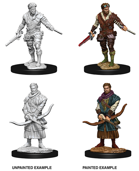 D&D Nolzurs Marvelous Unpainted Miniatures: Human Rogue Male - Dungeons & Dragons