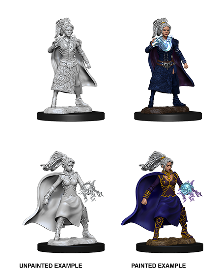 D&D Nolzurs Marvelous Unpainted Miniatures: Human Sorcerer Female - Dungeons & Dragons