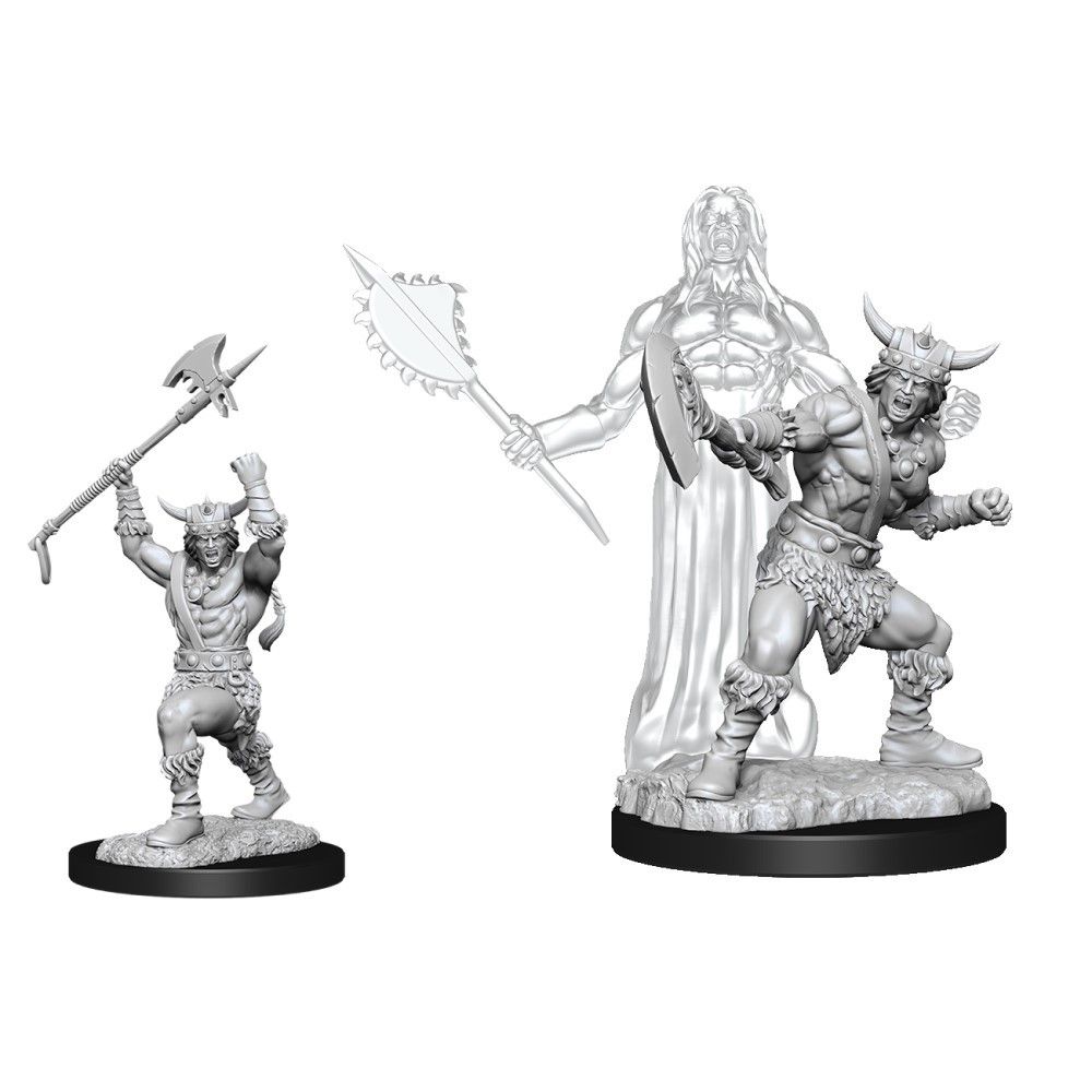 D&D Nolzurs Marvelous Unpainted Miniatures: Human Barbarian Male - Dungeons & Dragons