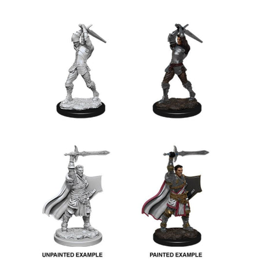 D&D Nolzurs Marvelous Unpainted Miniatures: Human Paladin Male - Dungeons & Dragons