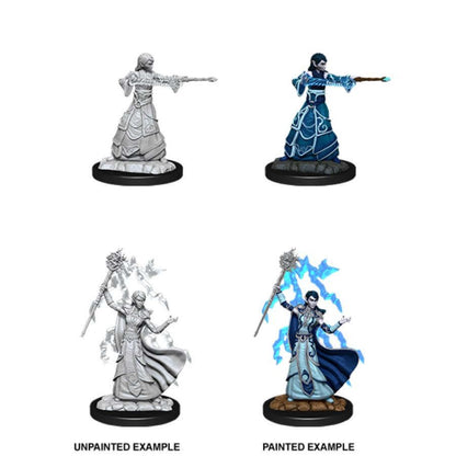 D&D Nolzurs Marvelous Unpainted Miniatures: Elf Wizard Female - Dungeons & Dragons