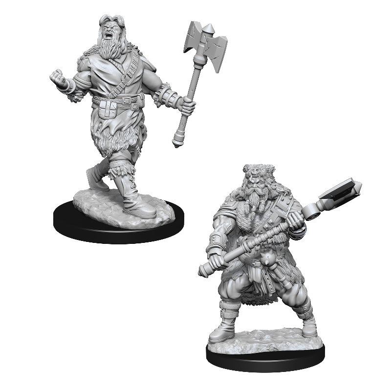 D&D Nolzurs Marvelous Unpainted Miniatures: Human Barbarian Male - Dungeons & Dragons