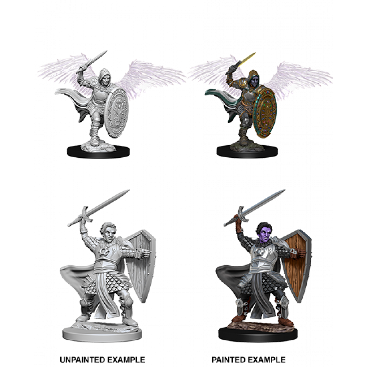 D&D Nolzurs Marvelous Unpainted Miniatures: Aasimar Paladin Male - Dungeons & Dragons