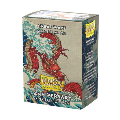 Dragon Shield Matte Dual Art Sleeves - Anniversary Special Edition Great Wave