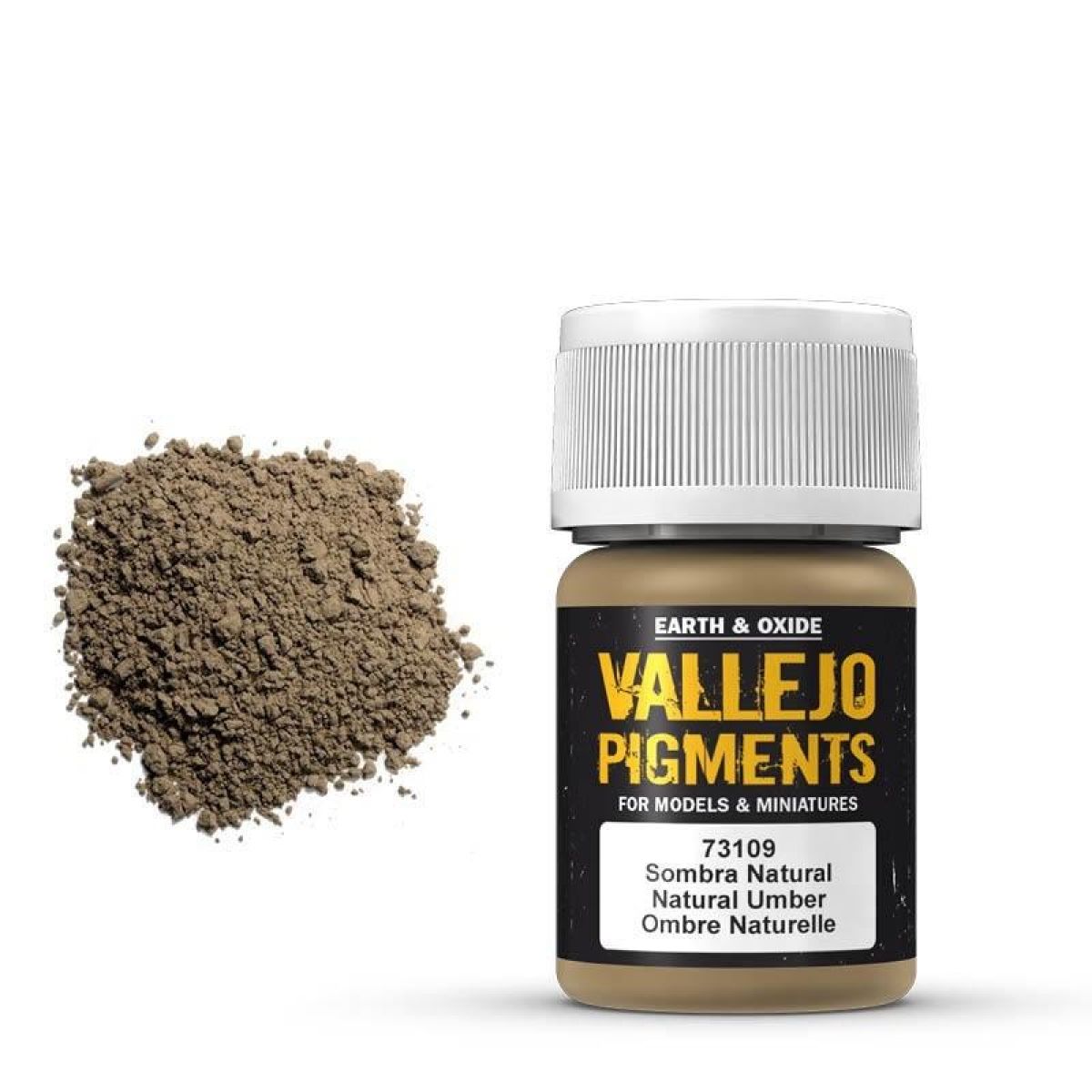 Vallejo Pigment: Natural Umber 73.109 (35ml)