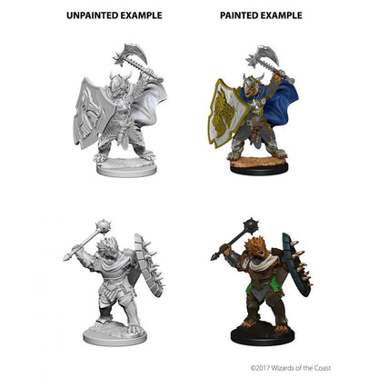 D&D Nolzurs Marvelous Unpainted Miniatures: Dragonborn Paladin Male - Dungeons & Dragons