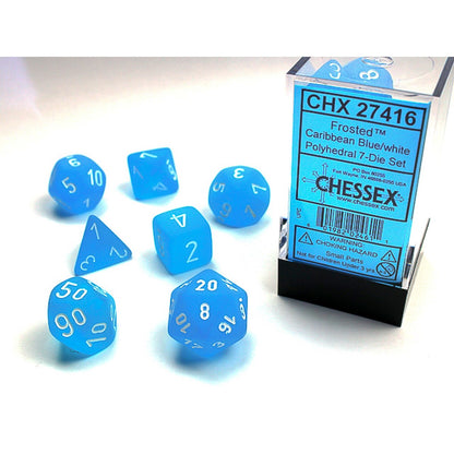 Chessex Polyhedral 7-Die Set - Frosted