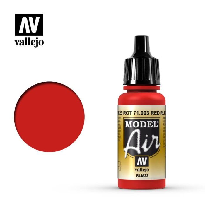 Vallejo Model Air: Red RLM23 71.003 (17ml)