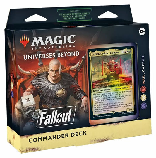 Fallout Commander Deck: Hail, Caesar - Magic The Gathering Universes Beyond