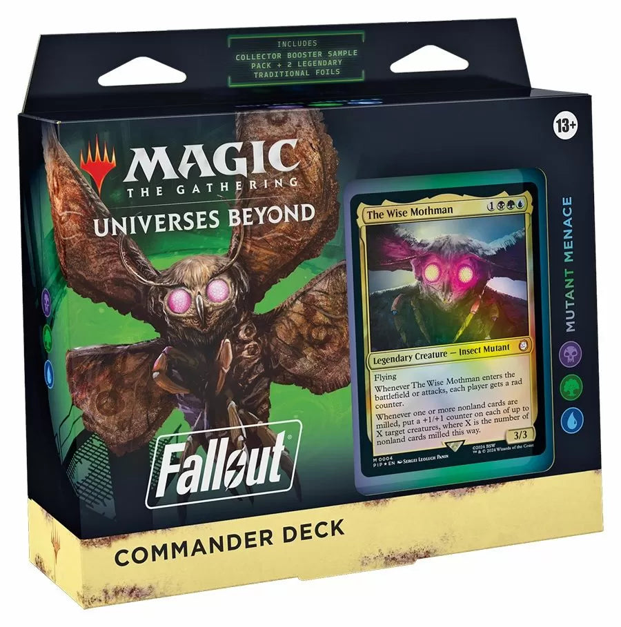 Fallout Commander Deck: Mutant Menace - Magic The Gathering Universes Beyond