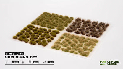 Gamers Grass: Grass Tufts Set - Marshland Set