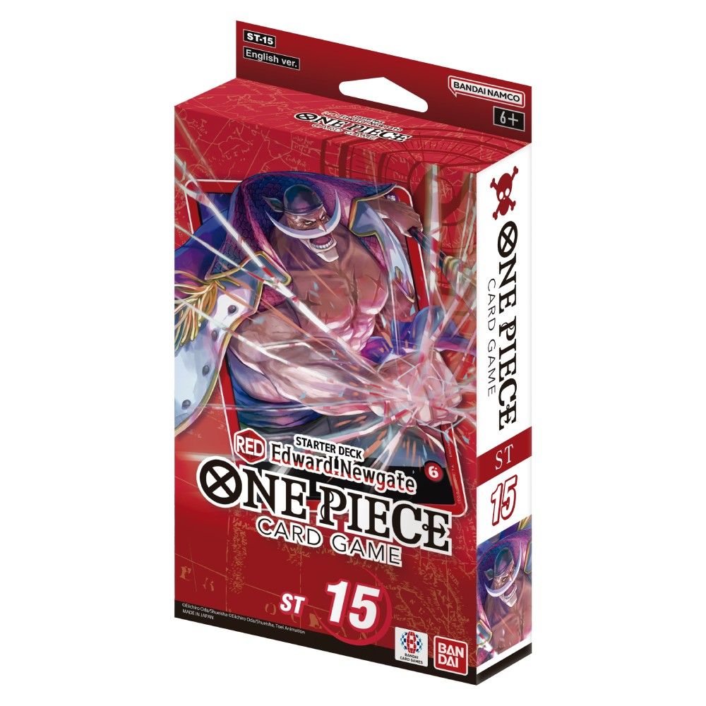 One Piece Card Game: Starter Deck - Edward Newgate (Red) ST-15