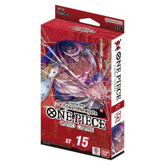 One Piece Card Game: Starter Deck - Edward Newgate (Red) ST-15