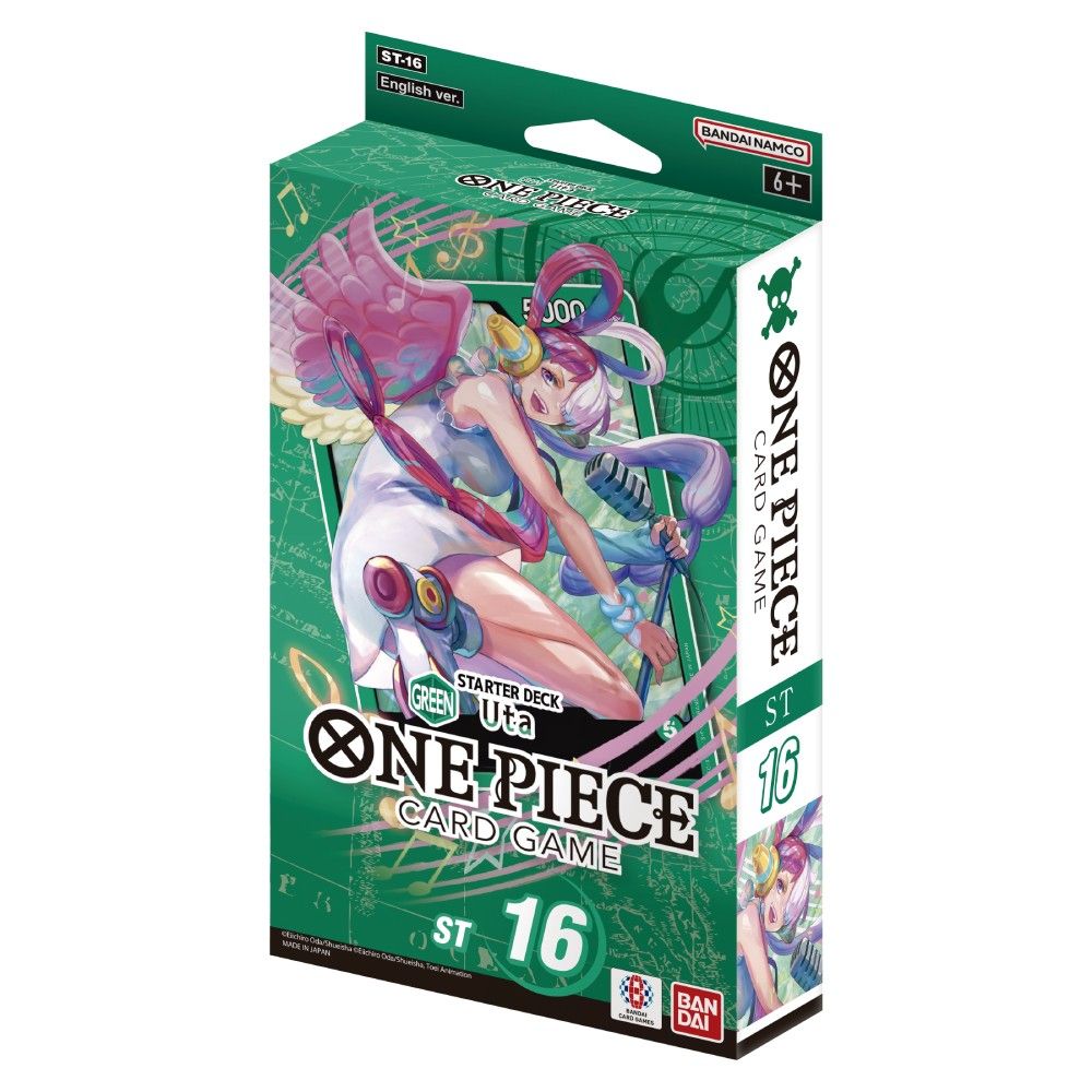 One Piece Card Game: Starter Deck - Uta (Green) ST-16