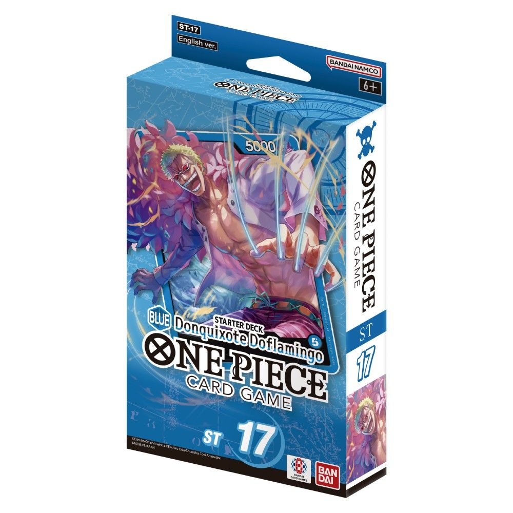 One Piece Card Game: Starter Deck - Donquixote Doflamingo (Blue) ST-17