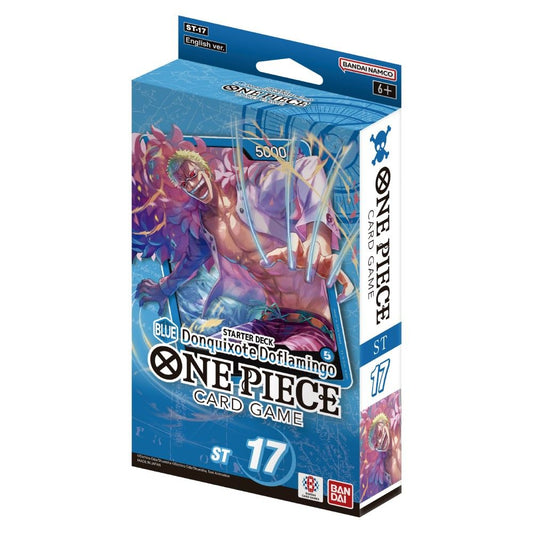 One Piece Card Game: Starter Deck - Donquixote Doflamingo (Blue) ST-17