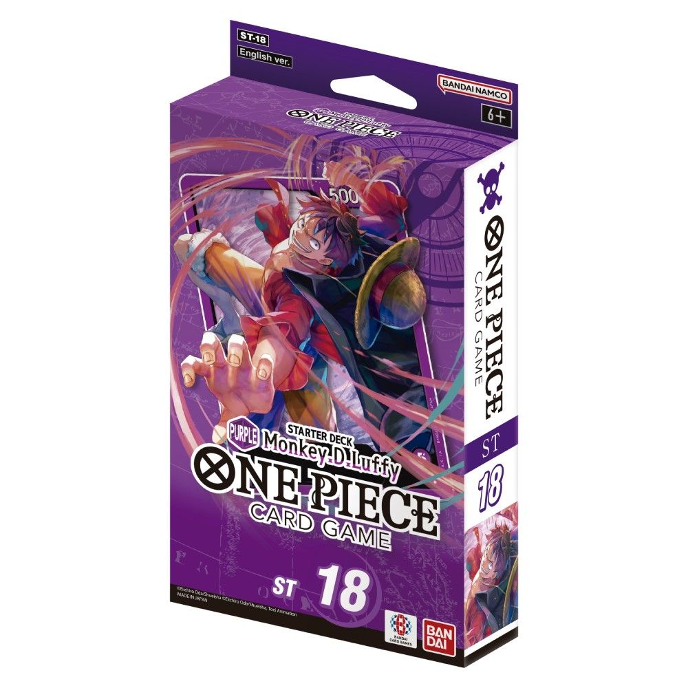 One Piece Card Game: Starter Deck - Monkey D. Luffy (Purple) ST-18